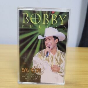 Bobby Pulido En Vivo Desde Monterrey Mexico Cassette Tape 1998
